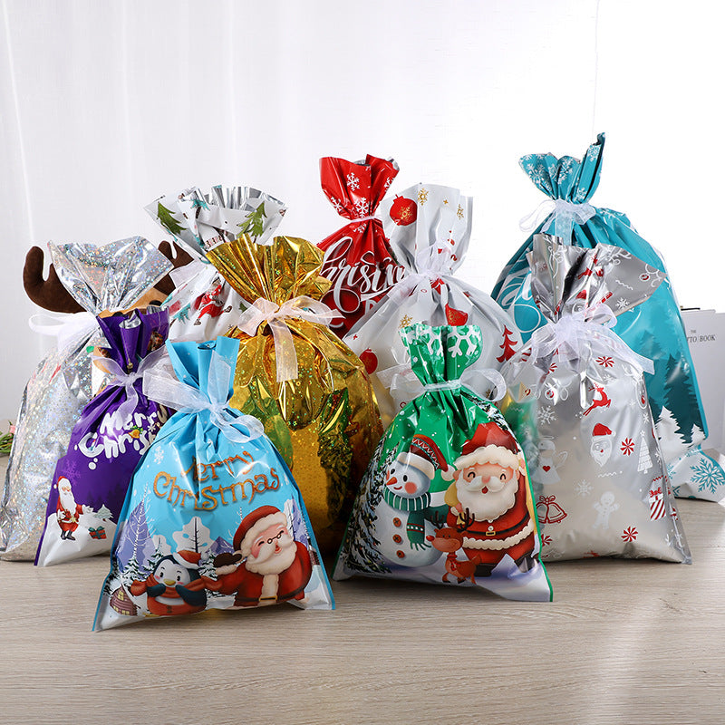 Buy 2 get 60% 0ff🏆#1 Bestselling🏆MerryPouch Christmas Drawstring Gift Bags