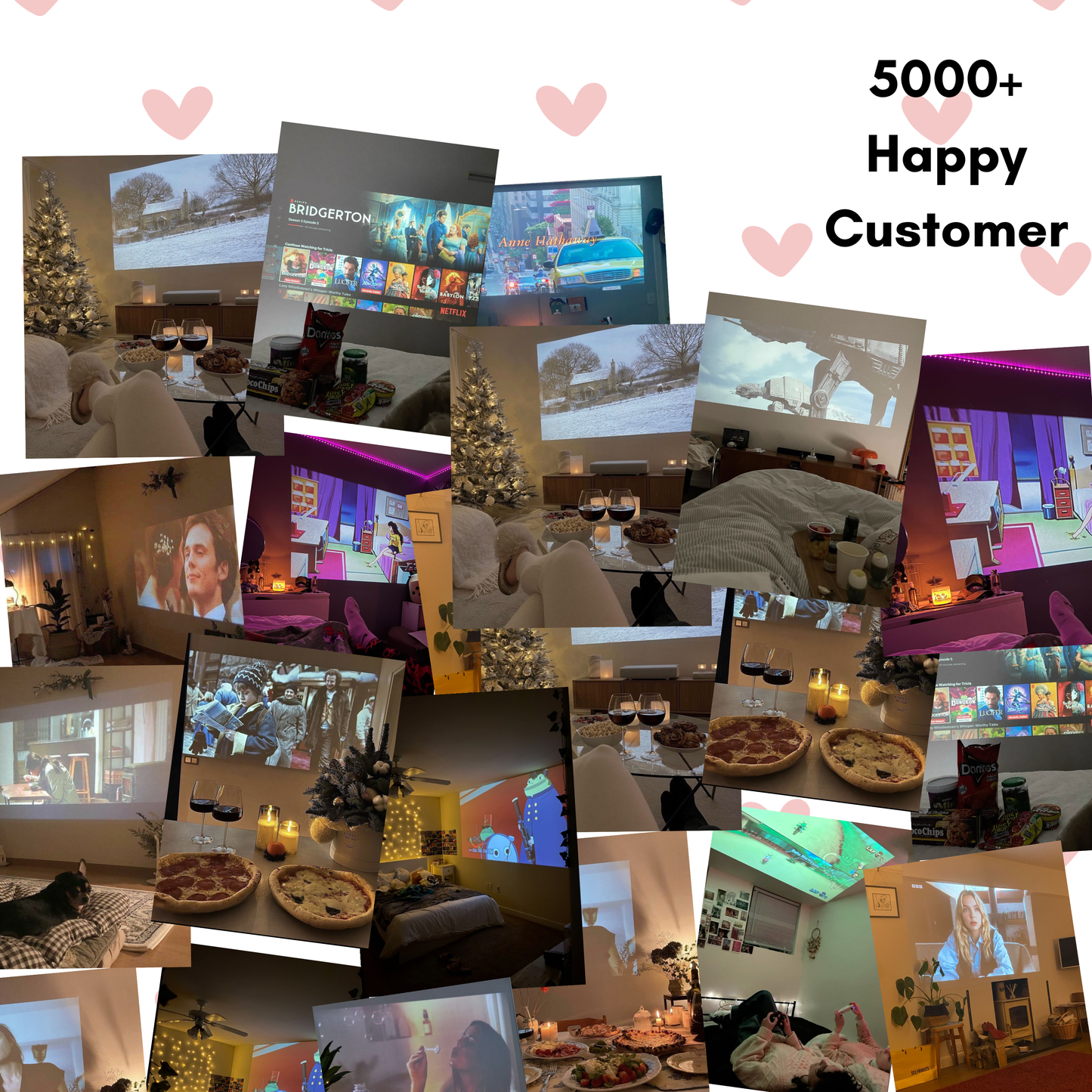 Buy 2 Get 60% Off✨Portable HY300Pro Home Theater Project