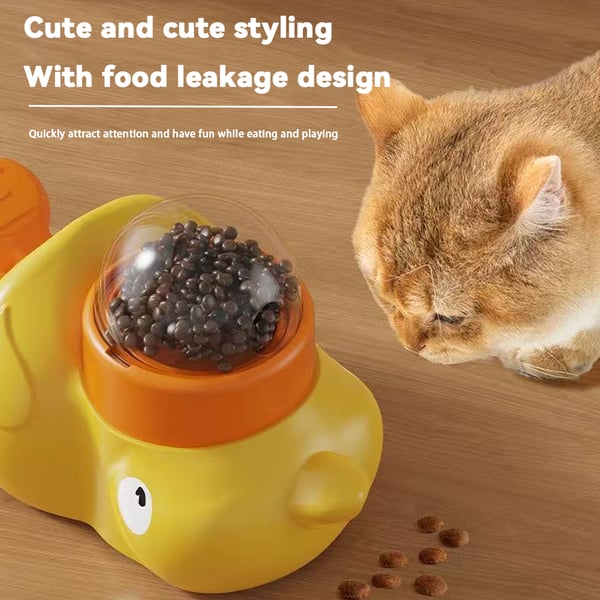 🐶Flash Sale🐱Duck Pet Feeder - Interactive Pecking Fun for Pets!