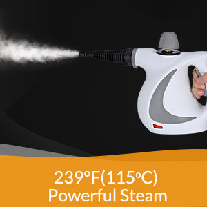 Handheld Pressurized Steam Cleaner with 12 pcs Accessories