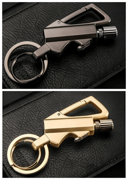 buy more save more✨Permanent Match Infinity Lighter with Multitool Keychain Bottle Opener