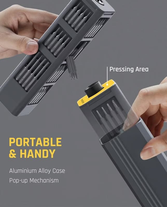 🛠️ Upgrade Your Toolbox Now🔥44-in-1 Precision Screwdriver Set - For Effortless, High-Precision Repairs!