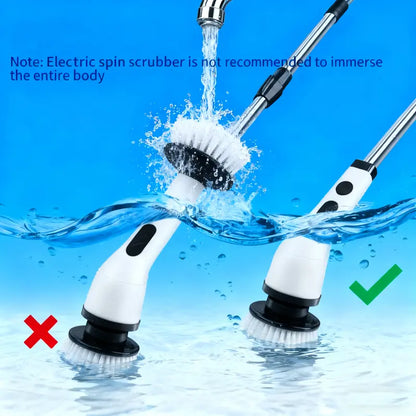 🔥Buy 2 Get 60% Off🔥9 Head Cordless Electric Spin Scrubber for Shower Kitchen Cleaning tools