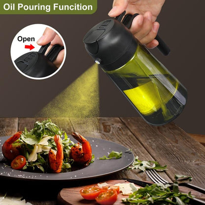 🎁Buy 2 get 60% off💕2 in 1 Glass Oil Sprayer & Dispenser🔥