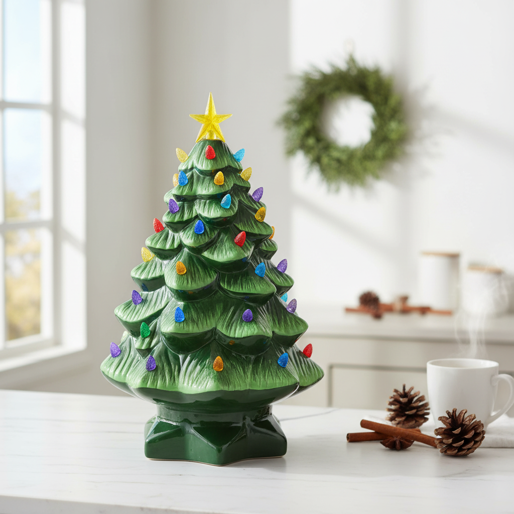 现代简约圣诞场景