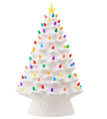 Last Day Buy 2 get 60% off💥Nostalgic Ceramic Christmas Tree with LED Lights