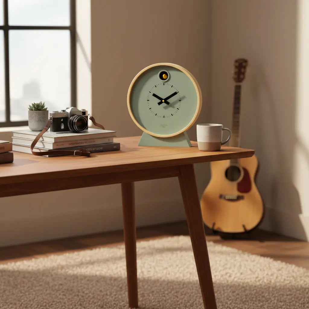 Dot Sage Cuckoo Clock