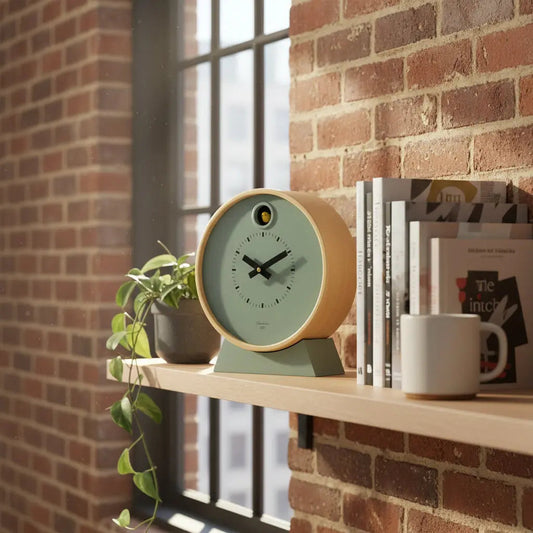 Dot Sage Cuckoo Clock