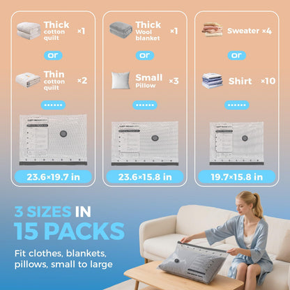 🔥Buy 2 Get 60% Off🔥Vacuum Storage Bag For Travel Organize, Home Clothes Storage