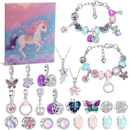 🔥Buy 2 get 60% off🔥Crystal Bracelet Set For Women Diy Christmas Bracelet Jewelry Pendant Blind Box