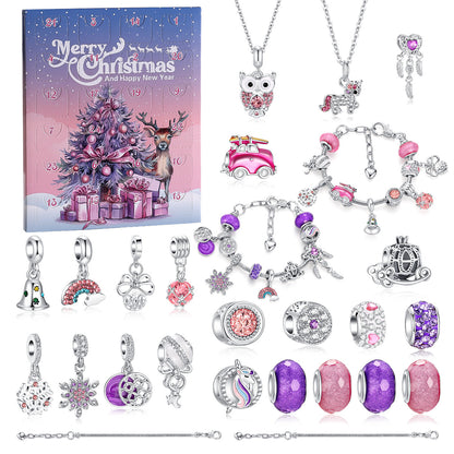 🔥Buy 2 get 60% off🔥Crystal Bracelet Set For Women Diy Christmas Bracelet Jewelry Pendant Blind Box