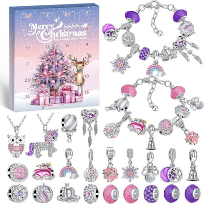 🔥Buy 2 get 60% off🔥Crystal Bracelet Set For Women Diy Christmas Bracelet Jewelry Pendant Blind Box