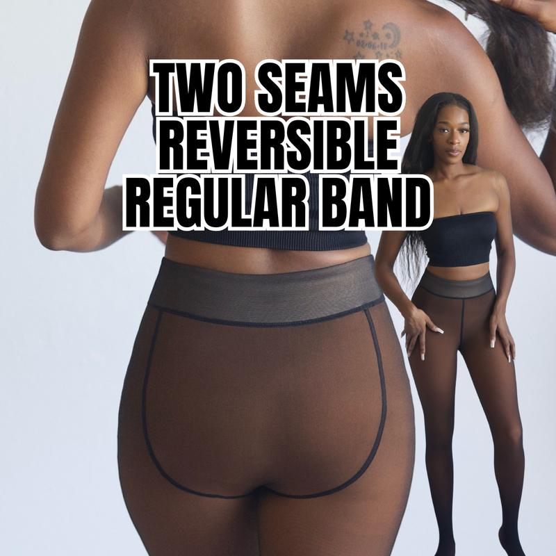 buy 2 get 60% off🏆#1 Bestselling🏆Magic Viral One-Seam Shaping Fleece Leggings Pantyhose